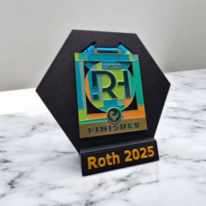 Challenge Roth 2025 – Medaillenhalter zum Hinstellen