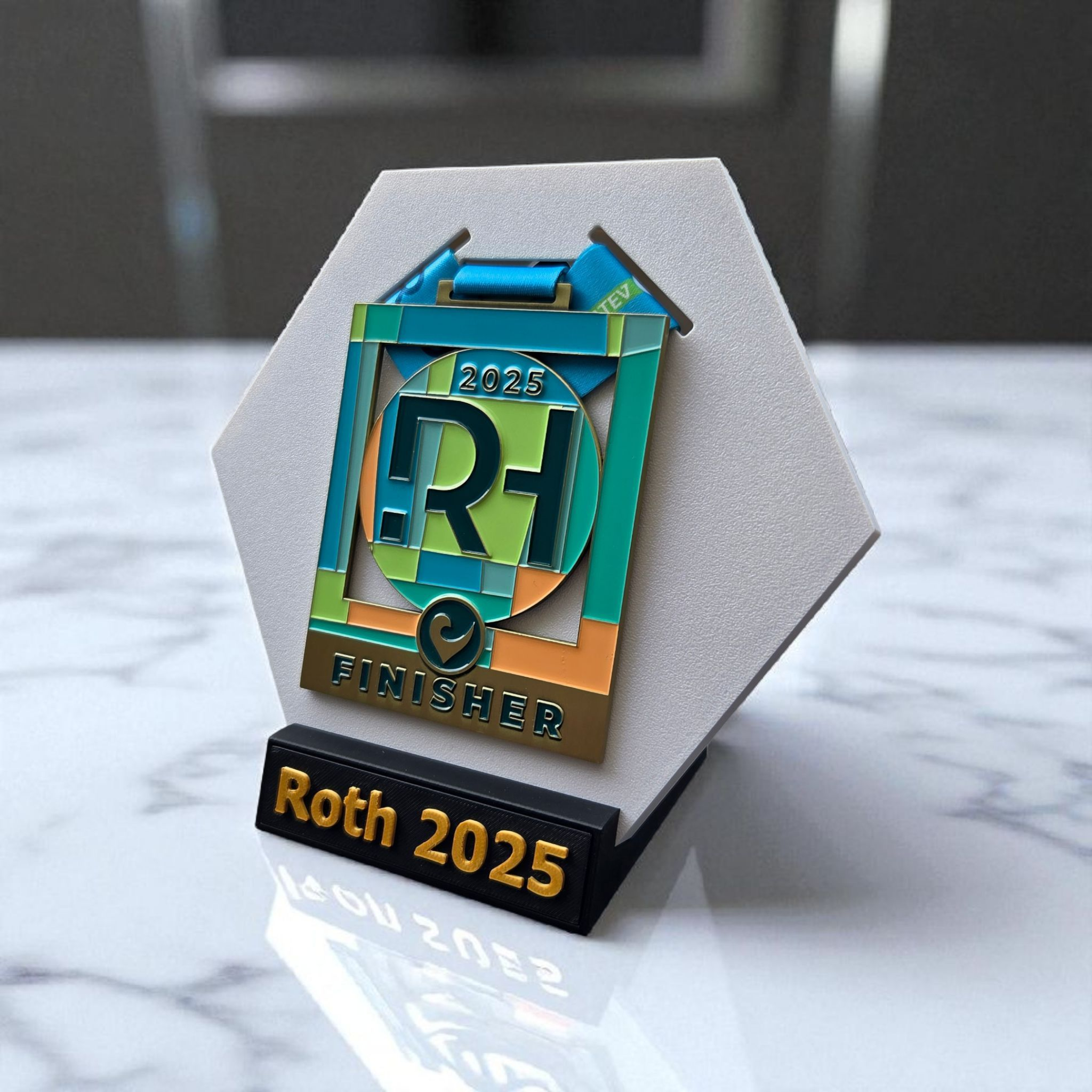 Challenge Roth 2025 – Medaillenhalter zum Hinstellen – Bild 5