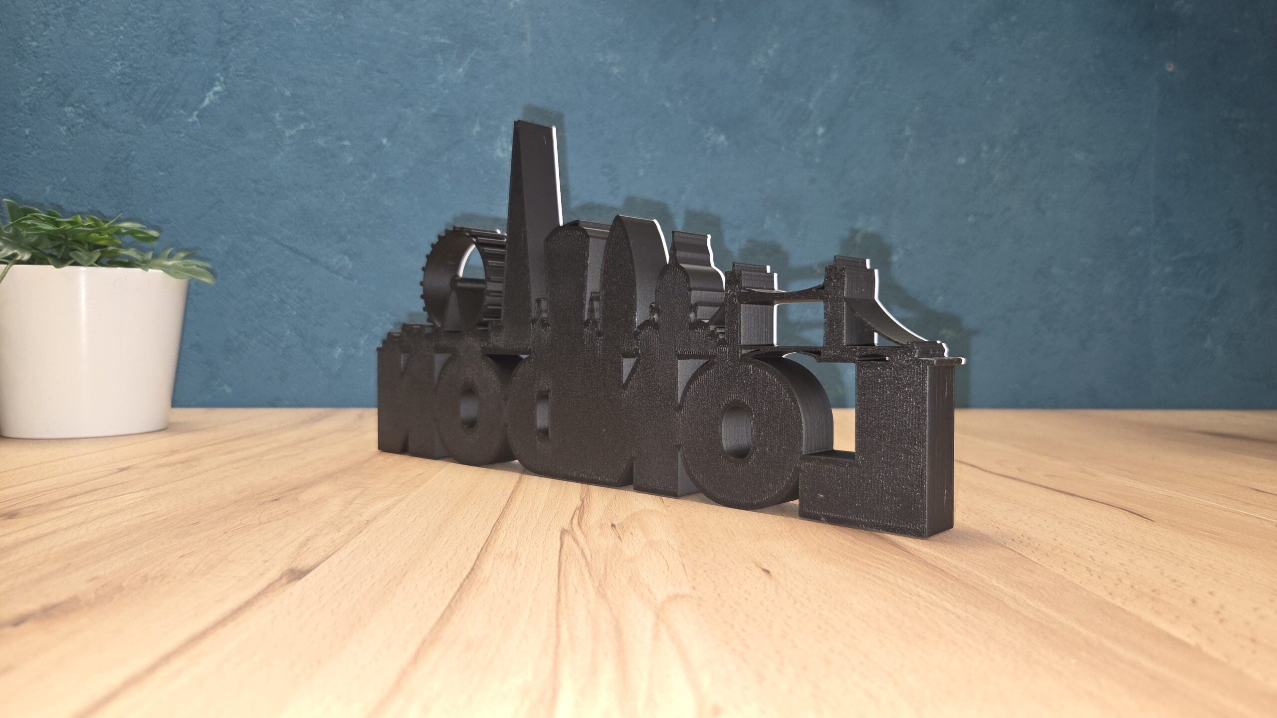 London Skyline Deko – stilvolle Stadt Silhouette der britischen Hauptstadt – Bild 7