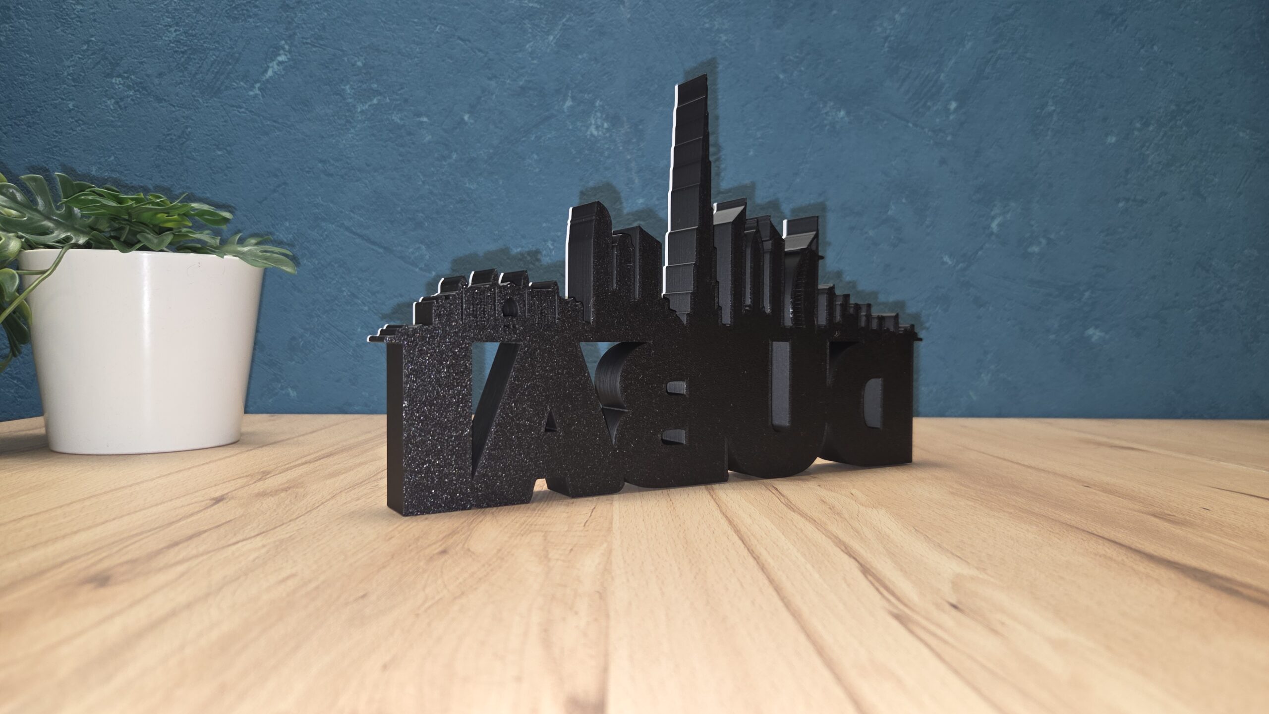 Dubai Skyline Deko – moderne Stadt Silhouette mit ikonischer Architektur – Bild 6